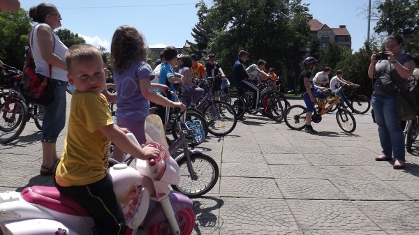 Start la Ştafeta Ciclistă SM