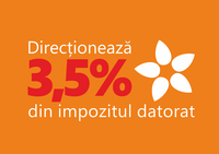 Direcționează 3,5% către centrul de recuperare SM